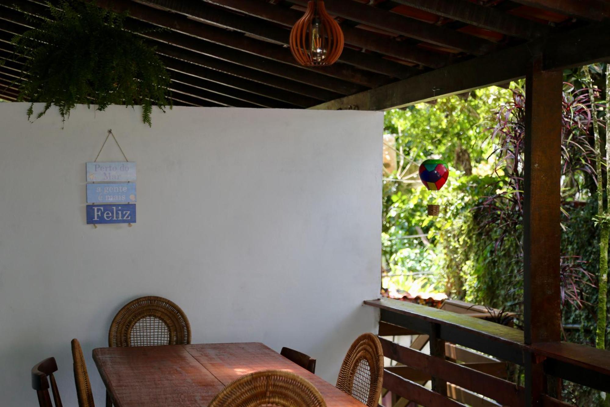 Casa Matatiso - Quartos Em Casa Compartilhada Na Ilha Grande Ngoại thất bức ảnh