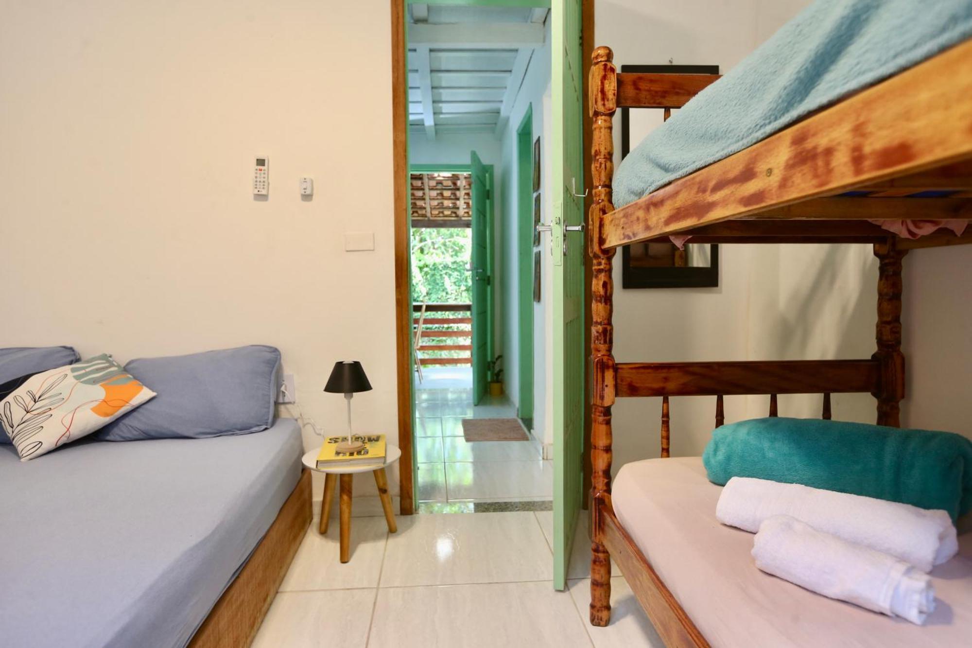 Casa Matatiso - Quartos Em Casa Compartilhada Na Ilha Grande Ngoại thất bức ảnh