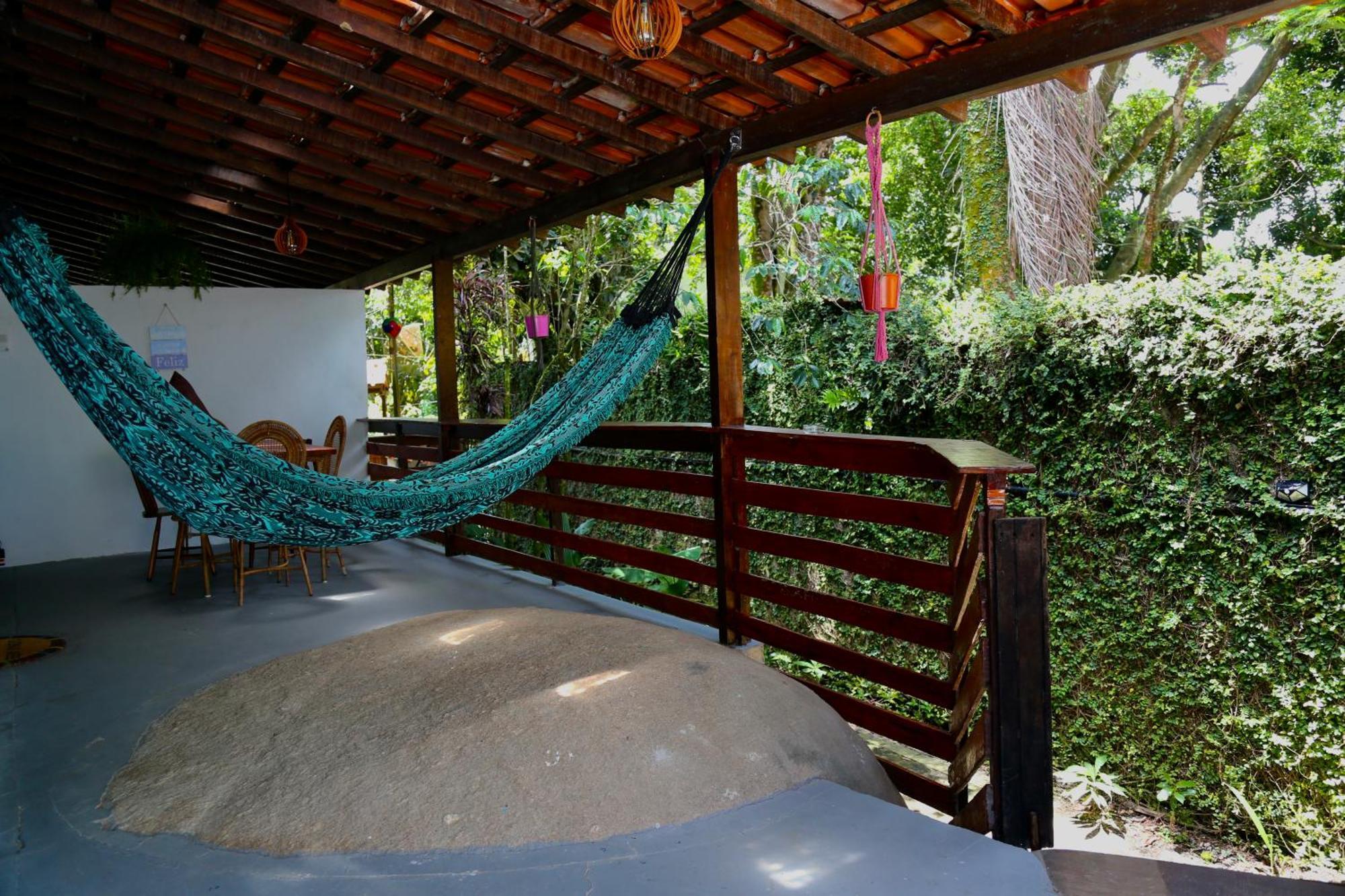 Casa Matatiso - Quartos Em Casa Compartilhada Na Ilha Grande Ngoại thất bức ảnh