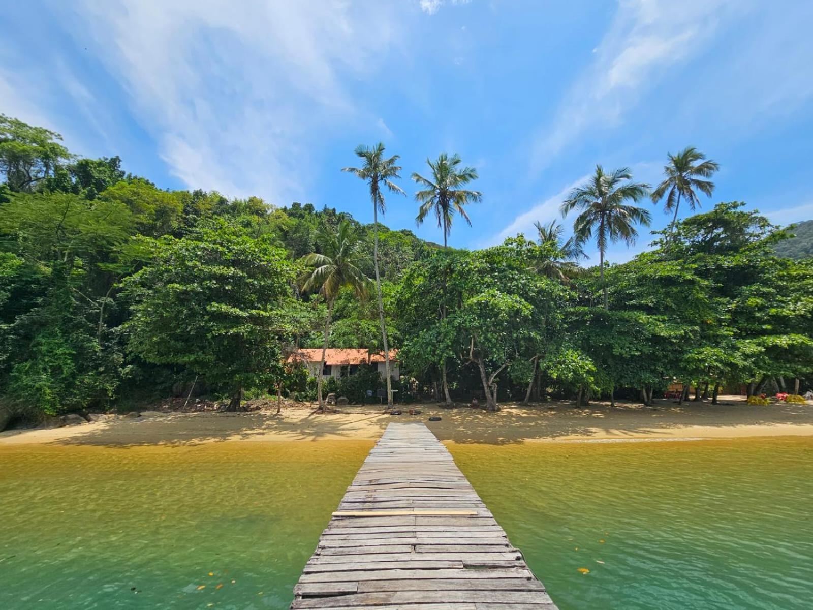 Casa Matatiso - Quartos Em Casa Compartilhada Na Ilha Grande Ngoại thất bức ảnh